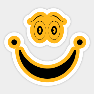 SMILLING FACE Sticker